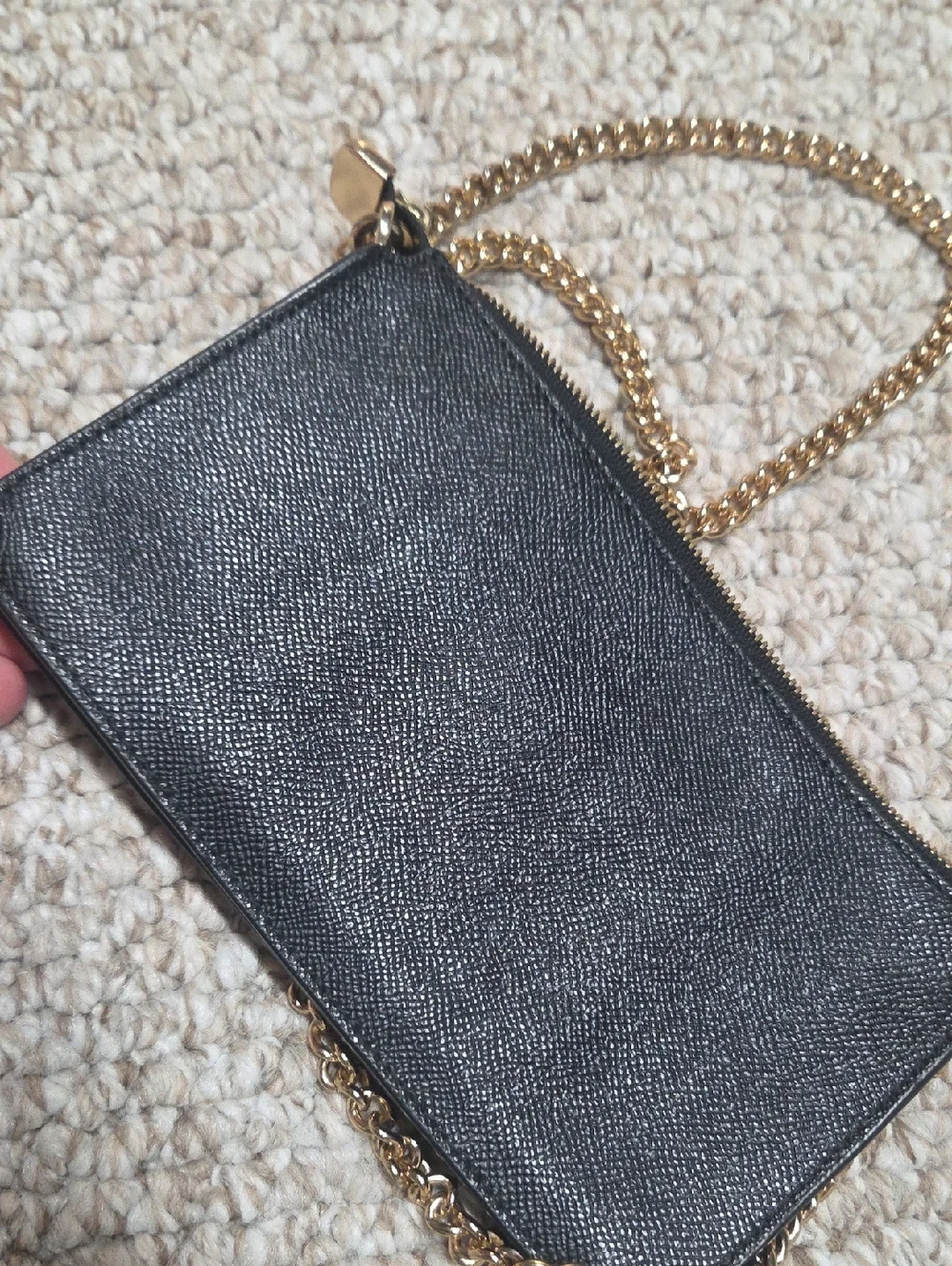 Coach Poppy Crossbody Wristlet With Chain - Picture 3 of 7